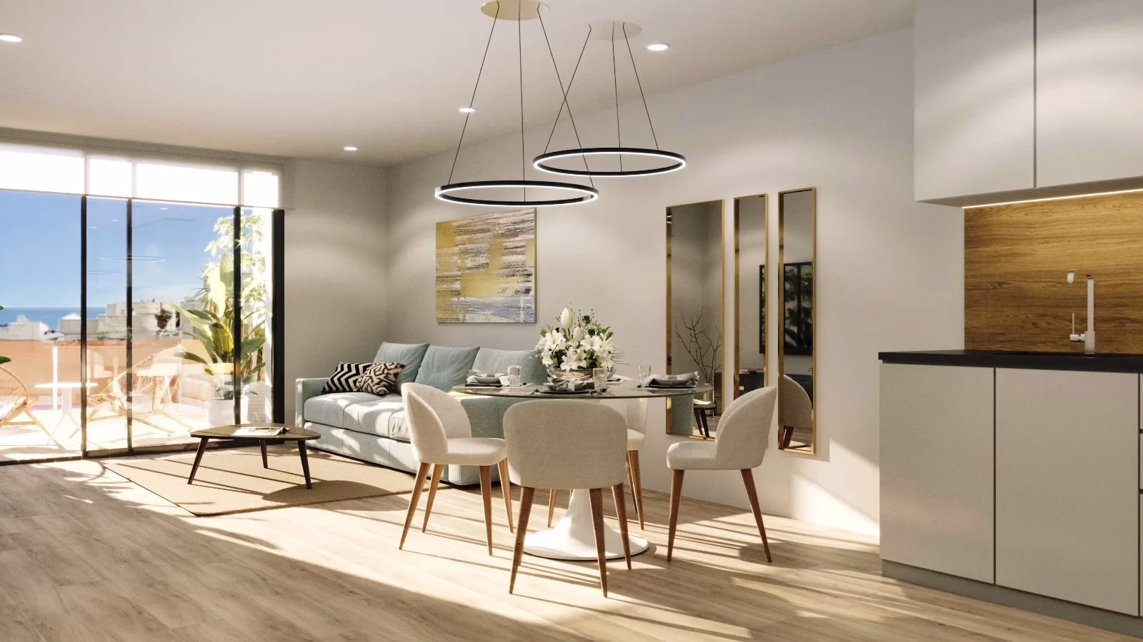 Ref: WV2375 — TORREVIEJA – Modern New Build Apartments with 2, 3 or 4 Bedrooms, comm. Pool, Gym, Sauna. | White Villas in Spain WhiteVillasInSpain16 4