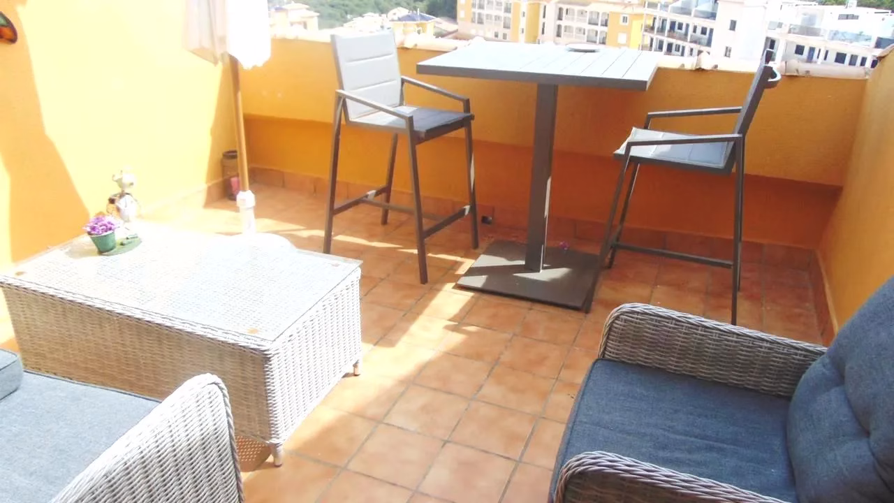 Ref: WV2107 — CAMPOAMOR – 3 Bedrooms Duplex Pent-House with comm. Pool, Garage and Sea Views. | White Villas in Spain WhiteVillasInSpain43 2