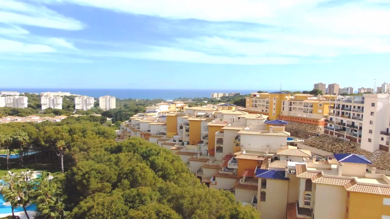 Ref: WV2107 — CAMPOAMOR – 3 Bedrooms Duplex Pent-House with comm. Pool, Garage and Sea Views. | White Villas in Spain WhiteVillasInSpain49 2