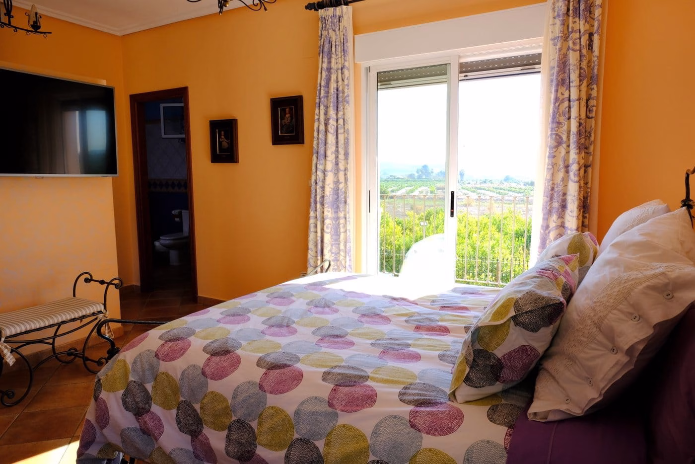 WW410670-5 Bedrooms Country Villa with above ground Pool, BBQ/Kitchen, Garage and 8500m2 of Lemon grove-Orihuela | White Villas in Spain 5 Bedrooms Country Villa with Pool Garage BBQ Kitchen Lemon Trees34
