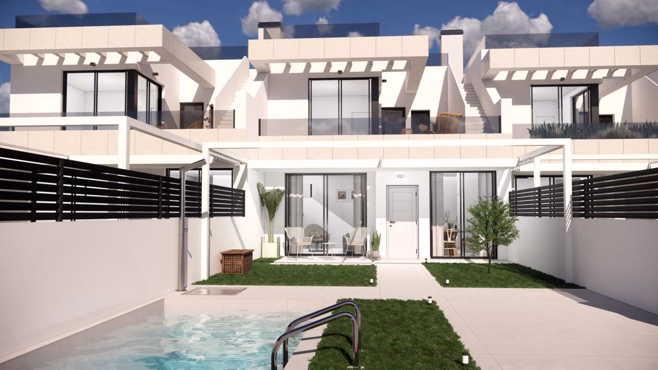 WV2444-3 Bedrooms NEW Build Terraced Villas with Pool, Parking & Under built_La-Marquesa-Golf | White Villas in Spain WV2444