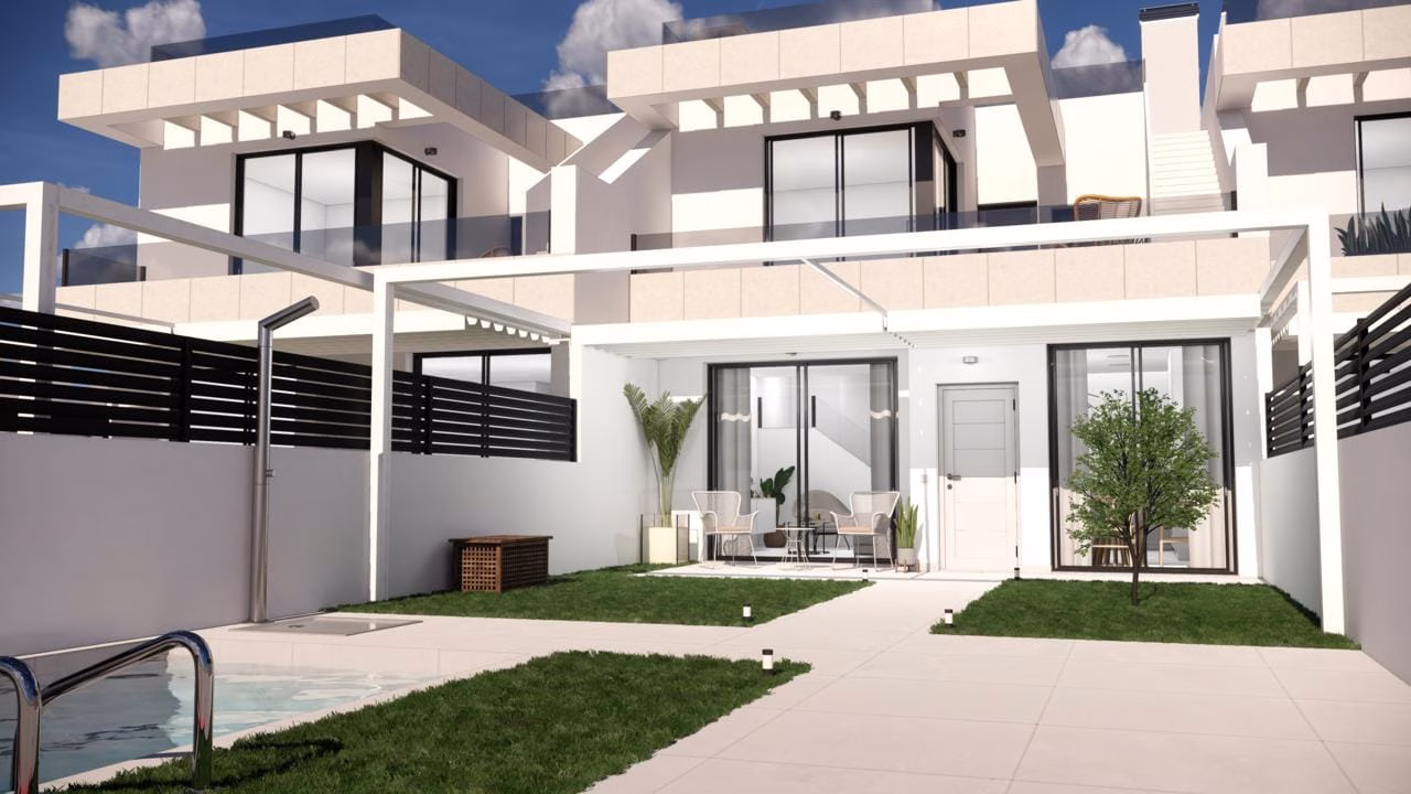 WV2444-3 Bedrooms NEW Build Terraced Villas with Pool, Parking & Under built_La-Marquesa-Golf | White Villas in Spain WhiteVillasInSpain06 9