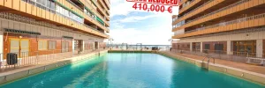 3 Bedrooms Renovated BeachFront Apartment on 7th Floor with comm. Pool and Lift Access_TORREVIEJA