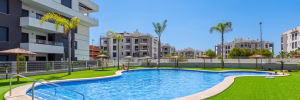 2 Bedrooms New 1st Floor Apartment with comm. Pool, Parking, Lift Access, Terrace, Gym and Play park_VILLAMARTIN, ORIHUELA COSTA