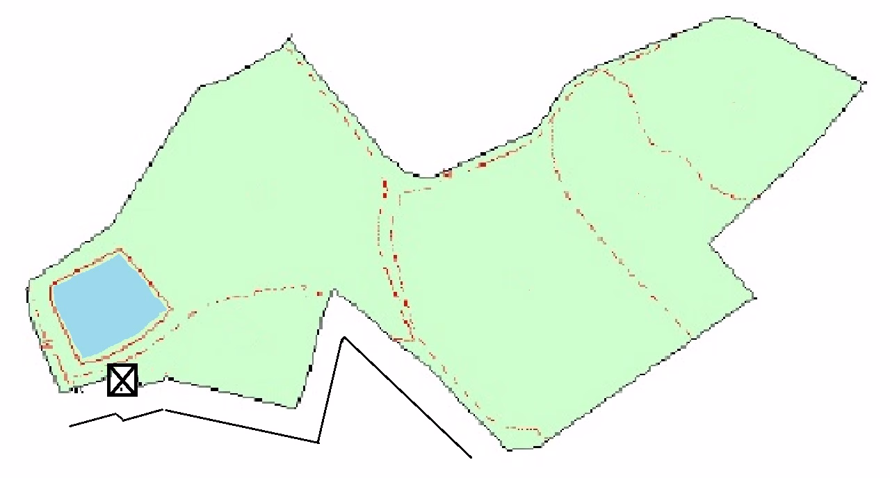 2 Bedrooms Country House on a 62.000m2 Plot with Water raft_ORIHUELA