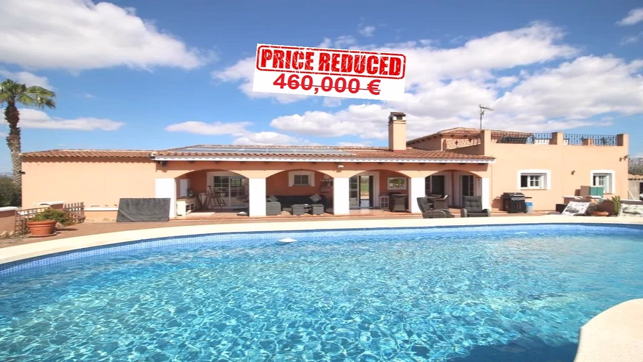 3 Bedrooms Country Villa with Pool and Solarium on a 6700m2 Plot_DOLORES