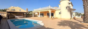 4 Bedrooms Detached Villa with Pool, Garage, BBQ-Kitchen, Solarium and Underbuilt_PLAYA FLAMENCA_ORIHUELA COSTA