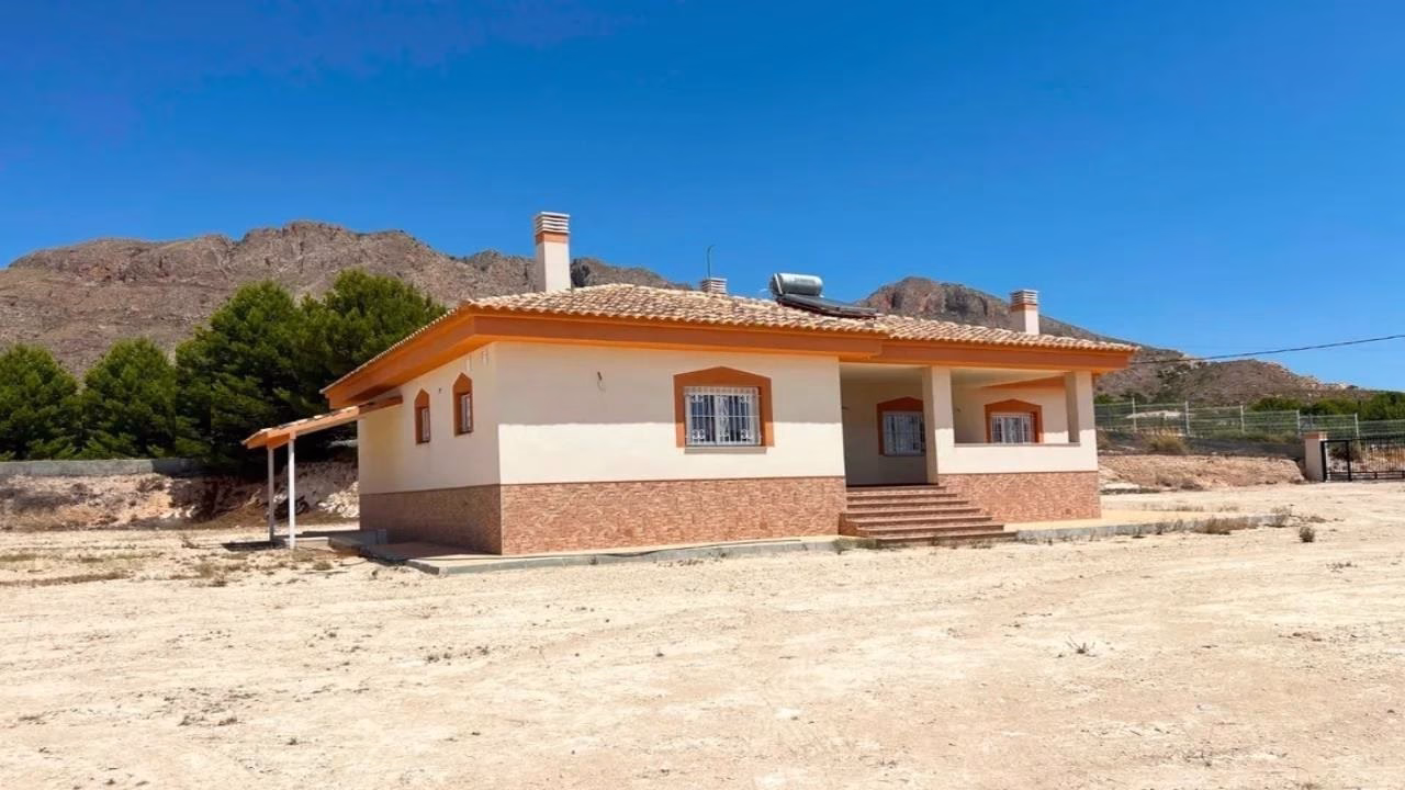 WSL1581_3 Bedrooms New Build Country Villa with Underbuilt on a 5100m2 Plot_MACISVENDA_ABANILLA_MURCIA REGION | White Villas in Spain WSL1581