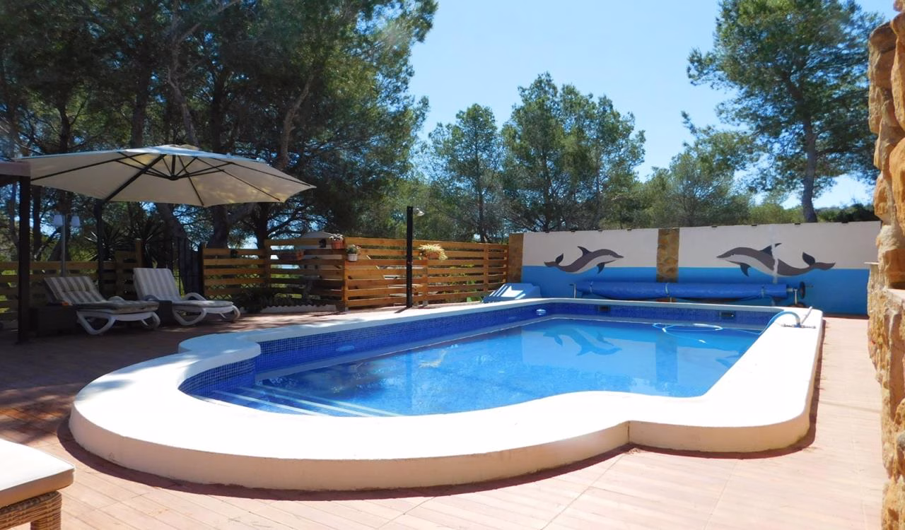 WT0040_2 Bedrooms Wooden Chalet with Pool, Garage and Separate Guest House_TORREMENDO | White Villas in Spain WhiteVillasInSpain17 28
