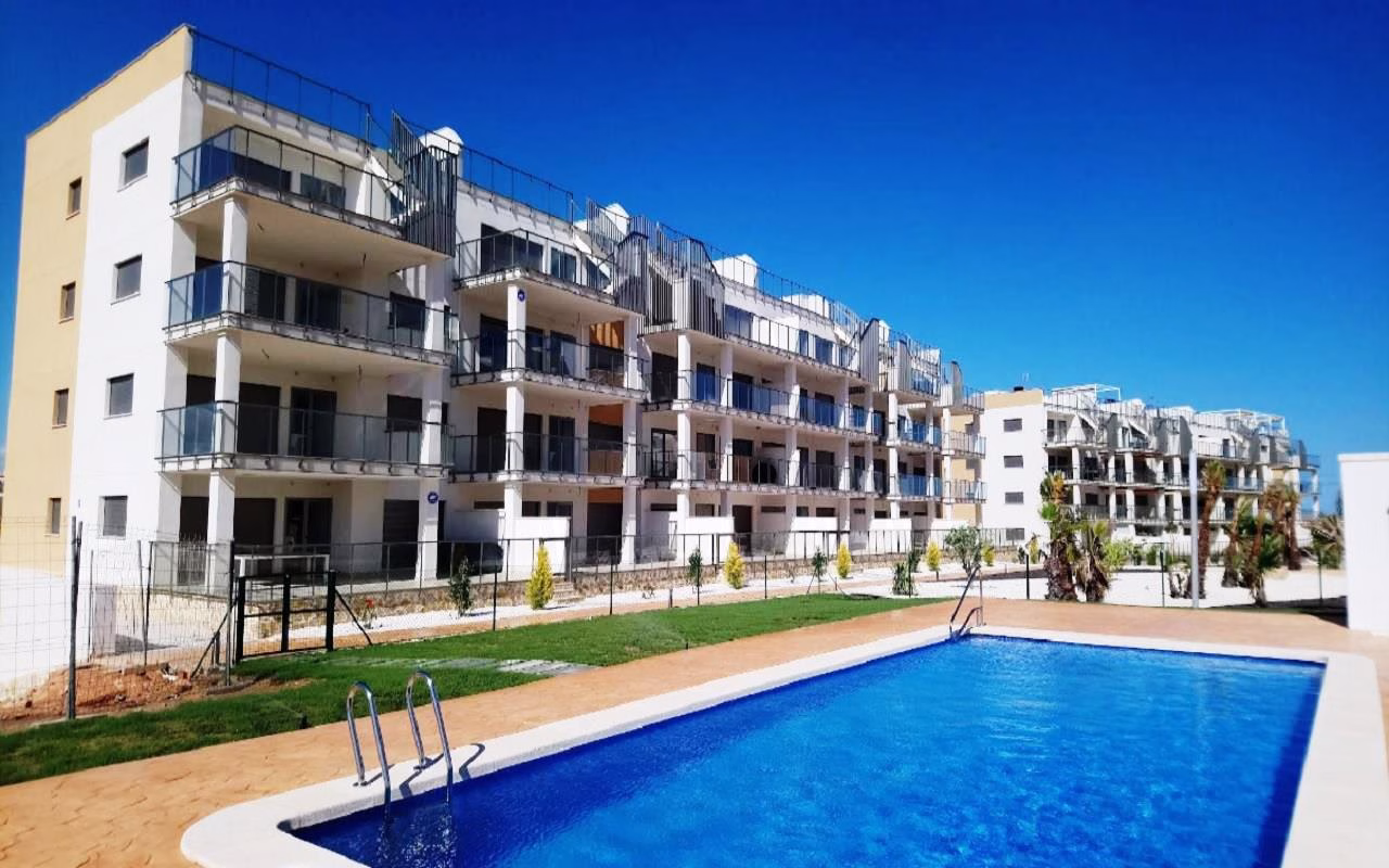 WTi2226_2 Bedrooms Modern Apartment on 2nd Floor with 3 comm. Pools, Lift Access, Parking and Sea views Terrace_VILLAMARTIN_ORIHUELA COSTA | White Villas in Spain WTi2226