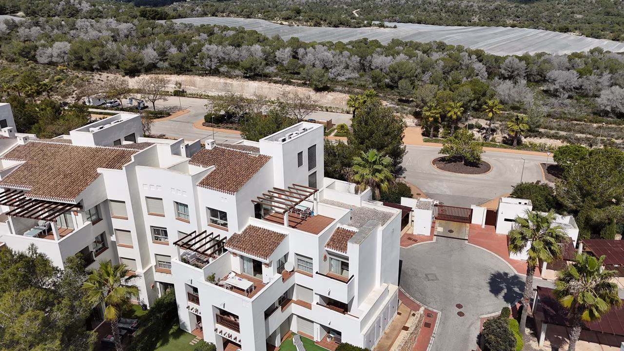 WS5406_2 Bedrooms PentHouse (3rd FL) with comm. Pool, Lift Access, Parking, Storage, Padel and Tennis courts, a Gym and Wellness areas and Sea views Terrace_LAS COLINAS GOLF_ORIHUELA COSTA | White Villas in Spain WhiteVillasInSpain01 13