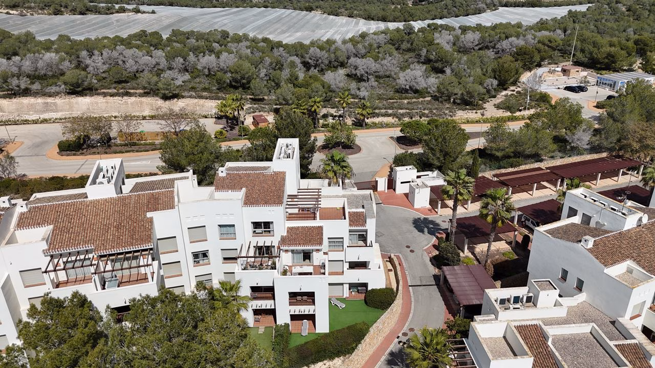 WS5406_2 Bedrooms PentHouse (3rd FL) with comm. Pool, Lift Access, Parking, Storage, Padel and Tennis courts, a Gym and Wellness areas and Sea views Terrace_LAS COLINAS GOLF_ORIHUELA COSTA | White Villas in Spain WhiteVillasInSpain02 13