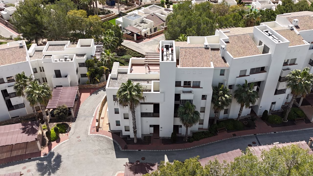 WS5406_2 Bedrooms PentHouse (3rd FL) with comm. Pool, Lift Access, Parking, Storage, Padel and Tennis courts, a Gym and Wellness areas and Sea views Terrace_LAS COLINAS GOLF_ORIHUELA COSTA | White Villas in Spain WhiteVillasInSpain03 13