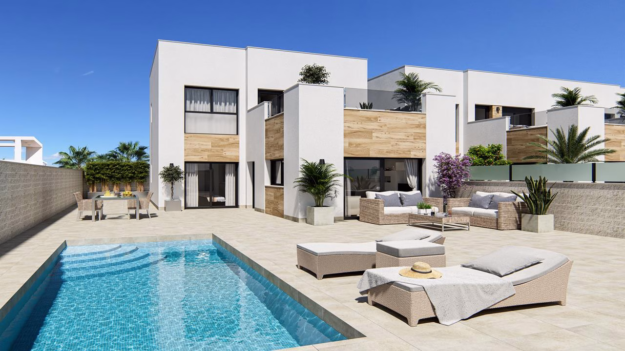 WV2600_3 Bedrooms Modern New Build Villa with Pool, Off-Road Parking and Solarium_LA MARINA, SAN FULGENCIO | White Villas in Spain WhiteVillasInSpain04 1