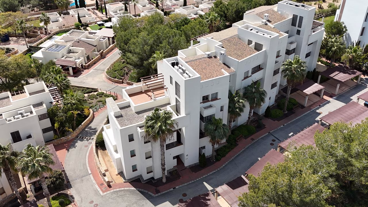 WS5406_2 Bedrooms PentHouse (3rd FL) with comm. Pool, Lift Access, Parking, Storage, Padel and Tennis courts, a Gym and Wellness areas and Sea views Terrace_LAS COLINAS GOLF_ORIHUELA COSTA | White Villas in Spain WhiteVillasInSpain04 13
