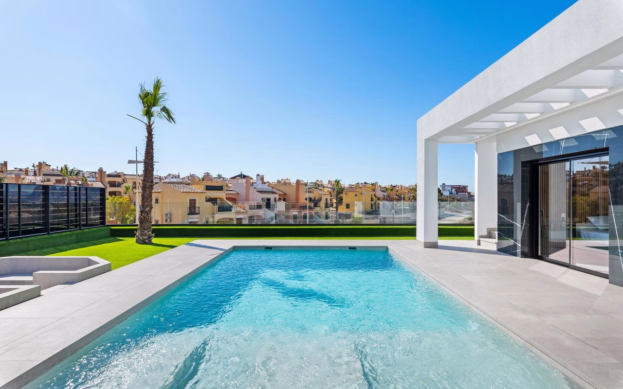 WV2602_3 Bedrooms NEW Modern Villas with Pool, Off-Road Parking and Solarium_LA FINCA GOLF_ALGORFA | White Villas in Spain WhiteVillasInSpain12 9