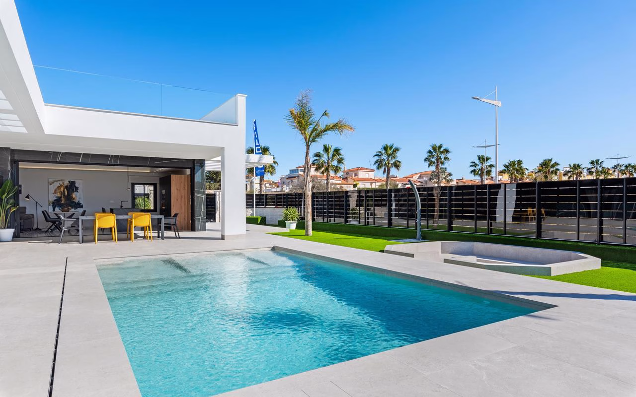 WV2602_3 Bedrooms NEW Modern Villas with Pool, Off-Road Parking and Solarium_LA FINCA GOLF_ALGORFA | White Villas in Spain WhiteVillasInSpain13 8