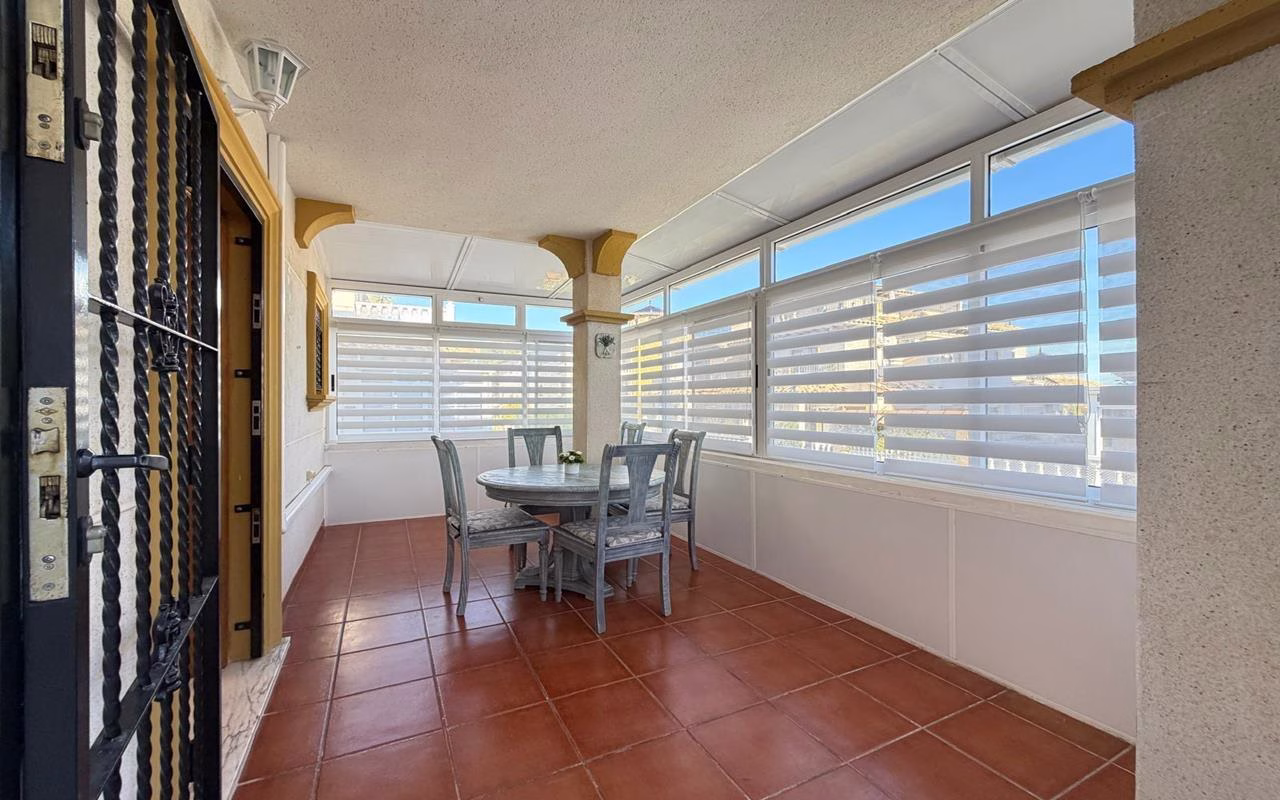 WV2604_2 Bedrooms Corner TownHouse with comm. Pool, Off-Road Parking, Glazed-In Terrace, Parking and Solarium with Sea Views_LAS FILIPINAS_VILLAMARTIN | White Villas in Spain WhiteVillasInSpain15 18