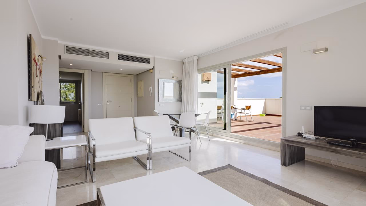 WS5406_2 Bedrooms PentHouse (3rd FL) with comm. Pool, Lift Access, Parking, Storage, Padel and Tennis courts, a Gym and Wellness areas and Sea views Terrace_LAS COLINAS GOLF_ORIHUELA COSTA | White Villas in Spain WhiteVillasInSpain21 8