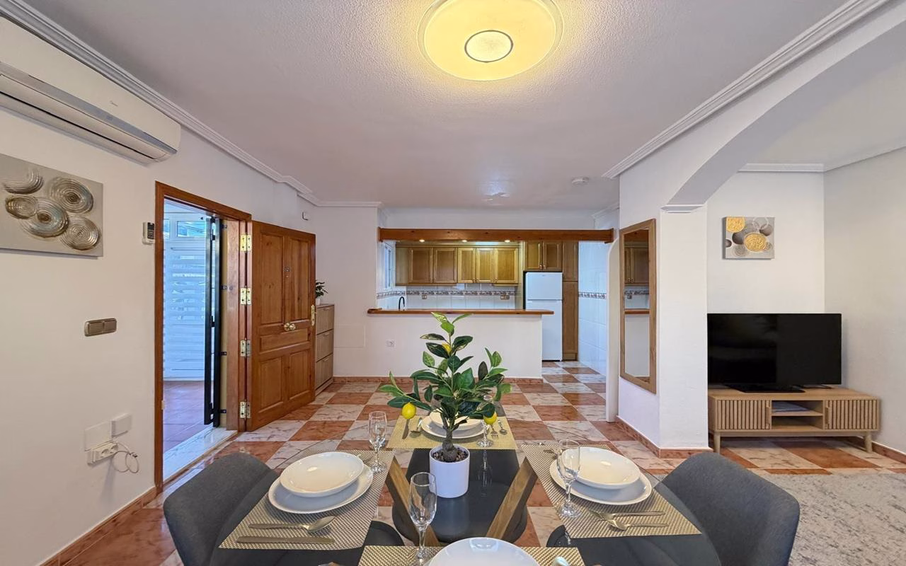 WV2604_2 Bedrooms Corner TownHouse with comm. Pool, Off-Road Parking, Glazed-In Terrace, Parking and Solarium with Sea Views_LAS FILIPINAS_VILLAMARTIN | White Villas in Spain WhiteVillasInSpain22 13