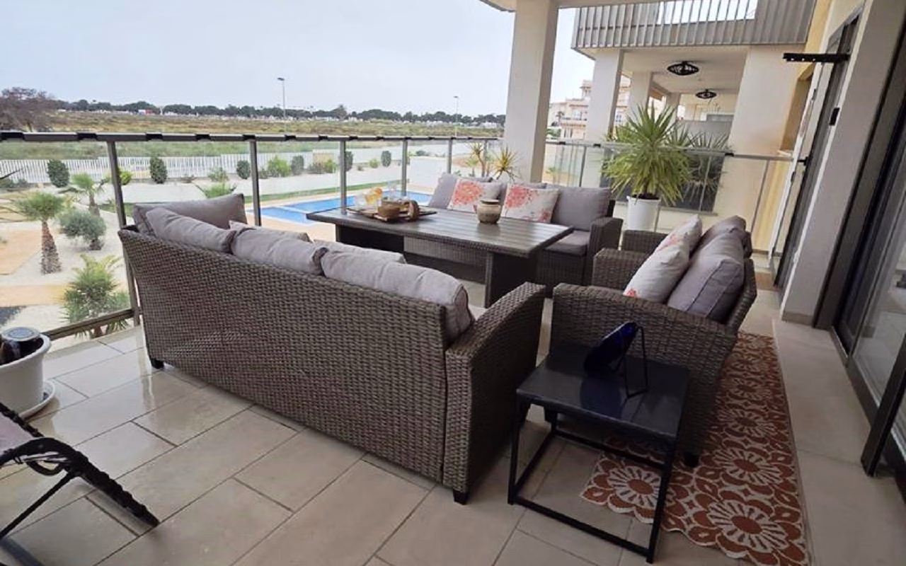 WTi2226_2 Bedrooms Modern Apartment on 2nd Floor with 3 comm. Pools, Lift Access, Parking and Sea views Terrace_VILLAMARTIN_ORIHUELA COSTA | White Villas in Spain WhiteVillasInSpain25 5