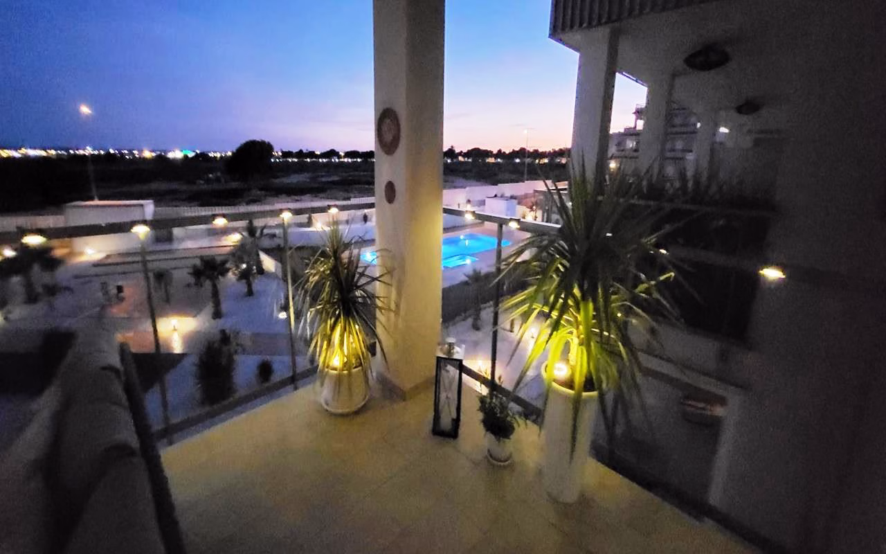 WTi2226_2 Bedrooms Modern Apartment on 2nd Floor with 3 comm. Pools, Lift Access, Parking and Sea views Terrace_VILLAMARTIN_ORIHUELA COSTA | White Villas in Spain WhiteVillasInSpain28 5