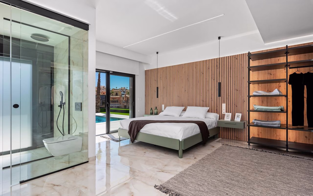 WV2602_3 Bedrooms NEW Modern Villas with Pool, Off-Road Parking and Solarium_LA FINCA GOLF_ALGORFA | White Villas in Spain WhiteVillasInSpain30 6