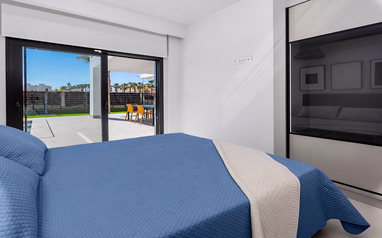 WV2602_3 Bedrooms NEW Modern Villas with Pool, Off-Road Parking and Solarium_LA FINCA GOLF_ALGORFA | White Villas in Spain WhiteVillasInSpain41 1