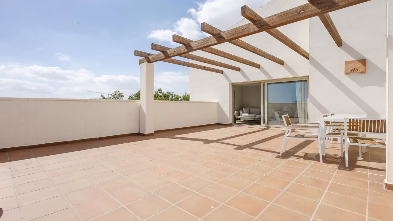 WS5406_2 Bedrooms PentHouse (3rd FL) with comm. Pool, Lift Access, Parking, Storage, Padel and Tennis courts, a Gym and Wellness areas and Sea views Terrace_LAS COLINAS GOLF_ORIHUELA COSTA | White Villas in Spain WhiteVillasInSpain43 3