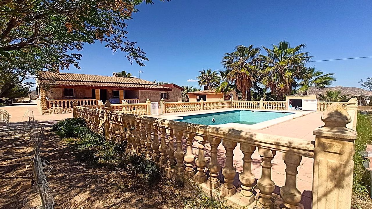 Ref: WAC0463 — ASPE – 4 Bedrooms Country Villa with Pool, Carport and BBQ/Kitchen | White Villas in Spain WAC0463