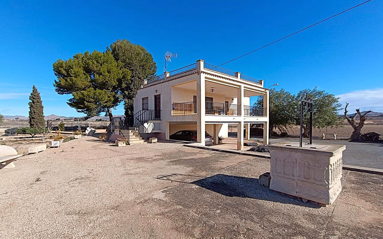 Ref: WAC0561 — ASPE – 5 Bedrooms Country Villa with Pool, Garage, Terrace and BBQ on a 58000m² Plot | White Villas in Spain WhiteVillasInSpain03 26