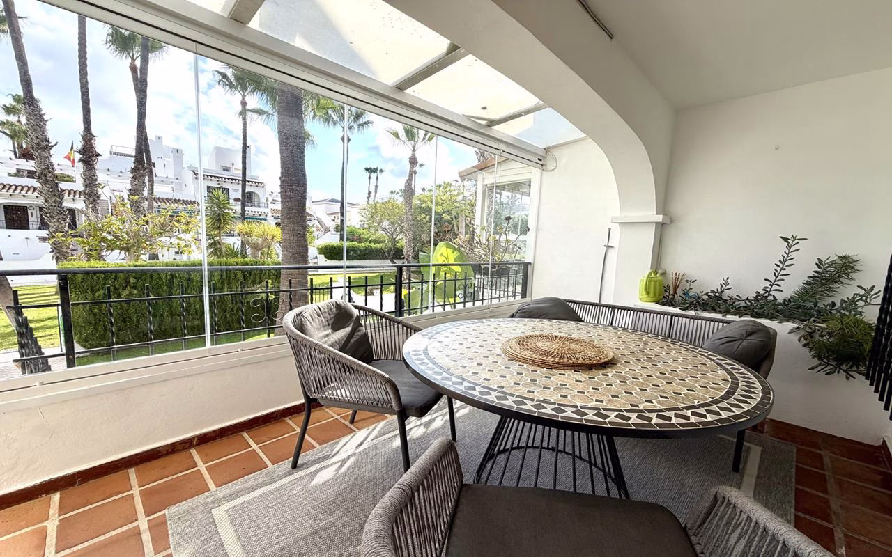 WV2608_2 Bedrooms TownHouse with comm. Pool, Glazed-in Terrace, Front and Back Garden, BBQ and Solarium_VILLAMARTIN | White Villas in Spain WhiteVillasInSpain05 7
