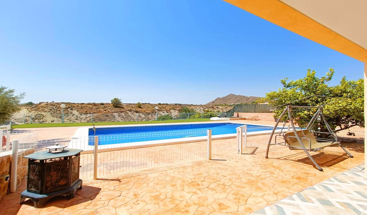 Ref: WV2610 — EL SALADO – 5 Bedrooms Detached Country Villa with Pool, Glazed-in Terrace and Guest House_ABANILLA | White Villas in Spain WhiteVillasInSpain09 30