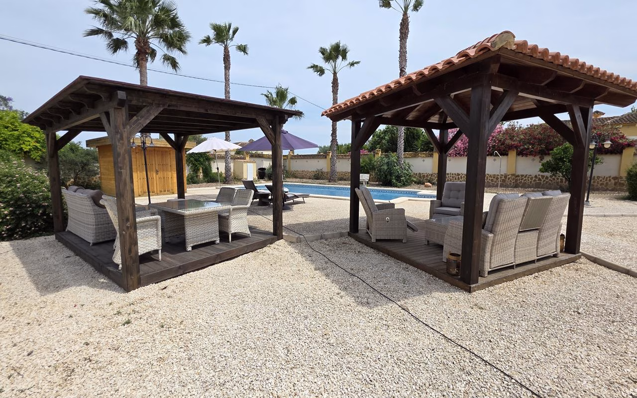 WVV5370_4 Bedrooms Country Villa with Pool, Carport, BBQ, 2 Chill-out Pergolas, Storage shed and Solarium_CATRAL | White Villas in Spain WhiteVillasInSpain12 12