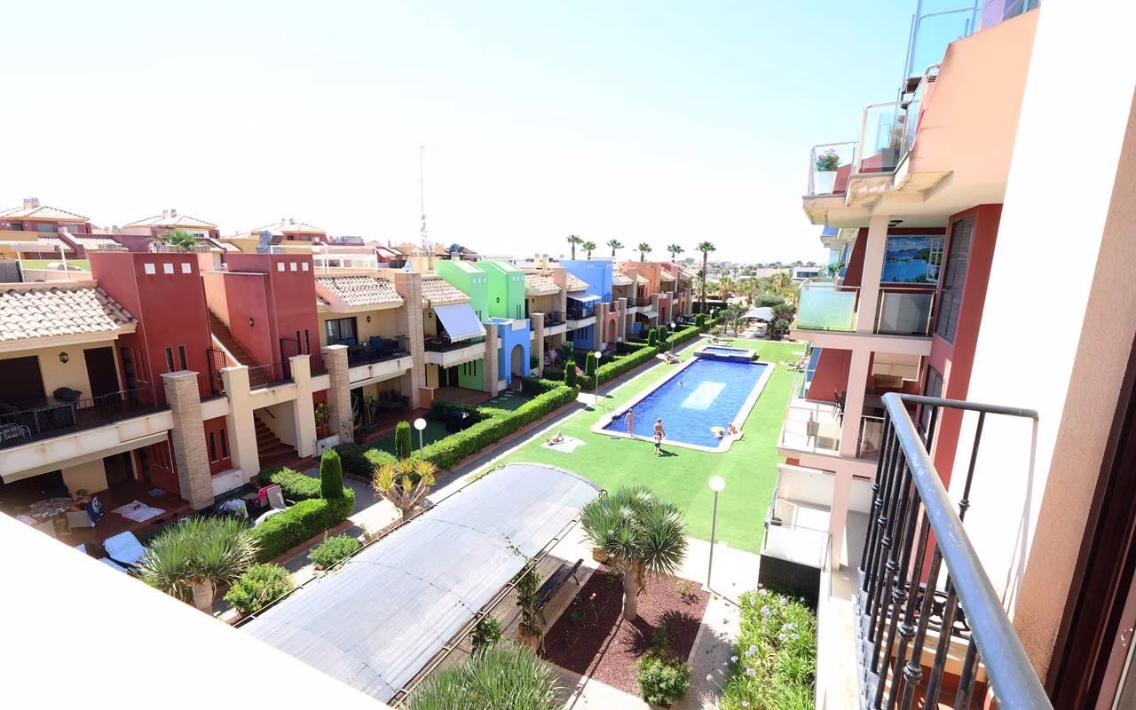 Ref: WIH3026 — LOMAS de CABO ROIG – 2 Bedrooms Apartment on 2nd Floor with comm. Pool, Sauna, Gym, Parking, Sea and Pool views Terrace | White Villas in Spain WhiteVillasInSpain15 32