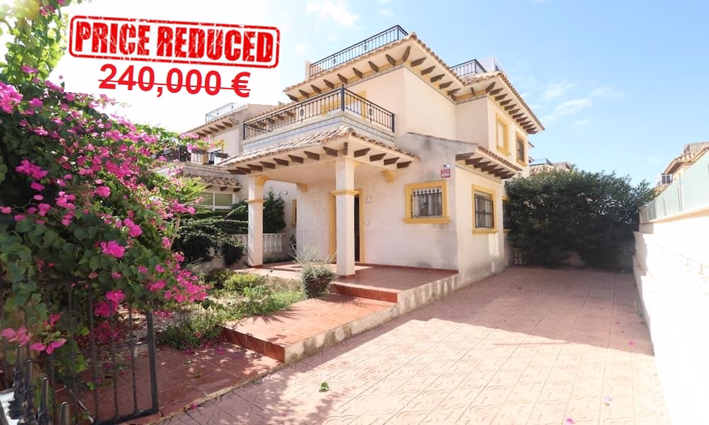 2 Bedrooms TownHouse with comm. Pool, Parking and Solarium - PLAYA FLAMENCA