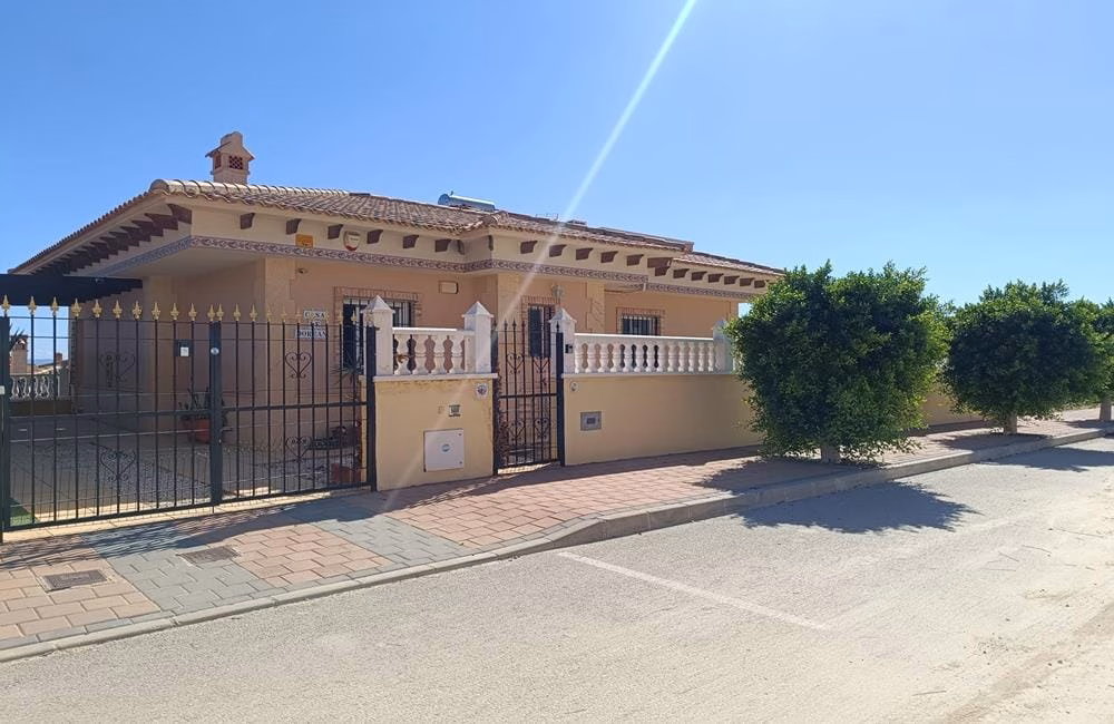 Ref: WV2618 — FORTUNA (Las Kalendas) – 3 Bedrooms Detached Villa with Pool, Parking and Solarium. | White Villas in Spain WV2618