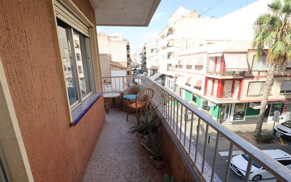 Ref: WIH3054 — TORREVIEJA – 3 Bedrooms Town Centre Corner Apartment on 2nd Floor with lift Access and Terrace | White Villas in Spain WhiteVillasInSpain04 13