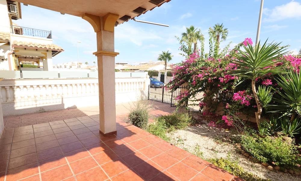 Ref: WIH3053 — PLAYA FLAMENCA – 2 Bedrooms TownHouse with comm. Pool, Parking and Solarium | White Villas in Spain WhiteVillasInSpain05 11