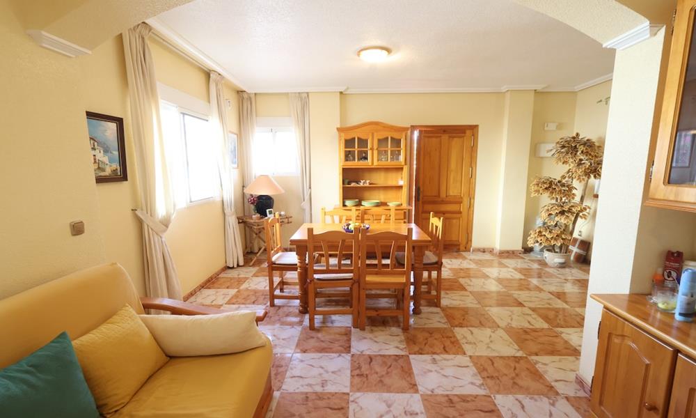 Ref: WIH3053 — PLAYA FLAMENCA – 2 Bedrooms TownHouse with comm. Pool, Parking and Solarium | White Villas in Spain WhiteVillasInSpain07 11