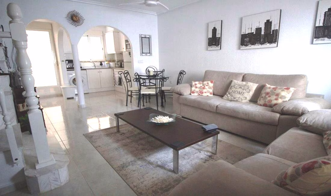 Ref: WV2623 — LA FLORIDA (Orihuela Costa) – 3 Bedrooms Town-House with comm. Pool, Terrace and Garage. | White Villas in Spain WhiteVillasInSpain07 35