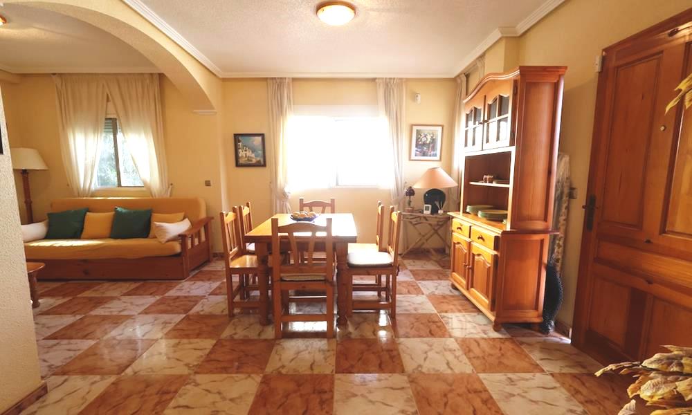 Ref: WIH3053 — PLAYA FLAMENCA – 2 Bedrooms TownHouse with comm. Pool, Parking and Solarium | White Villas in Spain WhiteVillasInSpain08 11