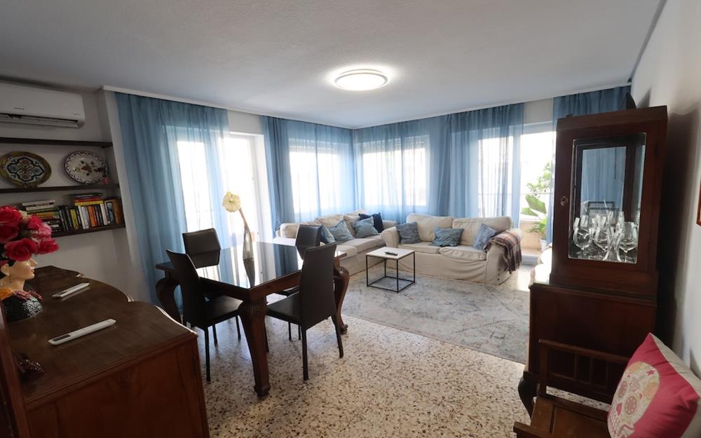 Ref: WIH3054 — TORREVIEJA – 3 Bedrooms Town Centre Corner Apartment on 2nd Floor with lift Access and Terrace | White Villas in Spain WhiteVillasInSpain08 13