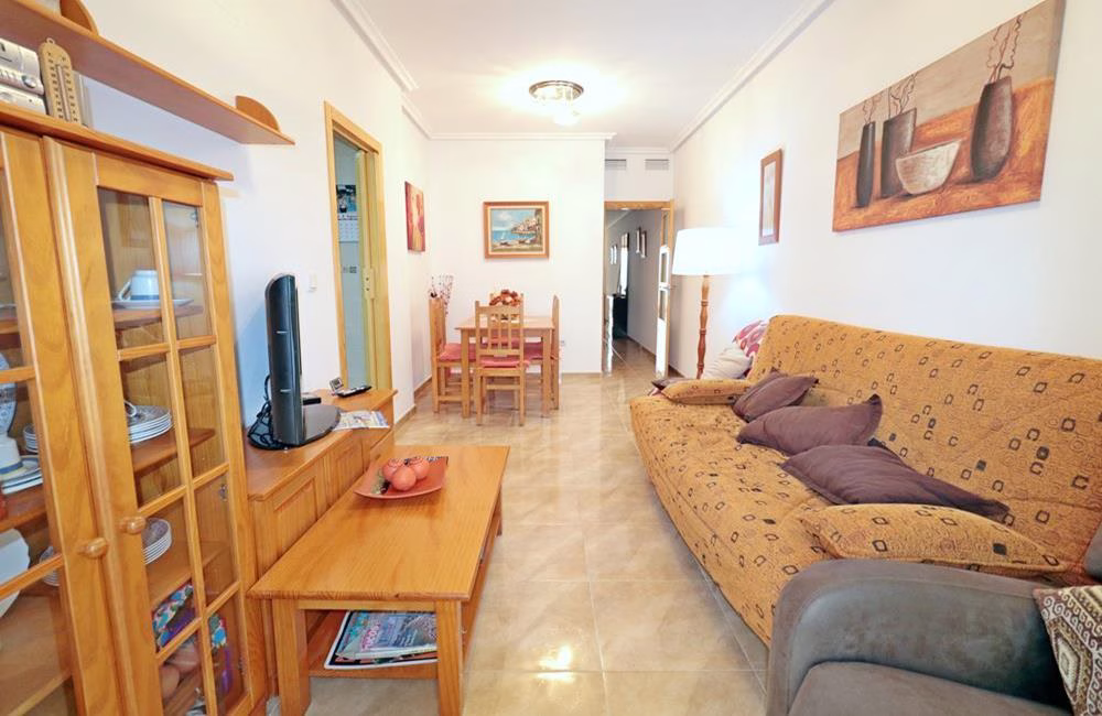 Ref: WPR1917 — TORREVIEJA (Acequion Beach area) – 2 Bedrooms Apartment on 1st Floor with Lift Access, Parking and Terrace, 100m to the Beach | White Villas in Spain WhiteVillasInSpain08 9