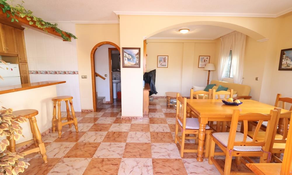 Ref: WIH3053 — PLAYA FLAMENCA – 2 Bedrooms TownHouse with comm. Pool, Parking and Solarium | White Villas in Spain WhiteVillasInSpain09 11