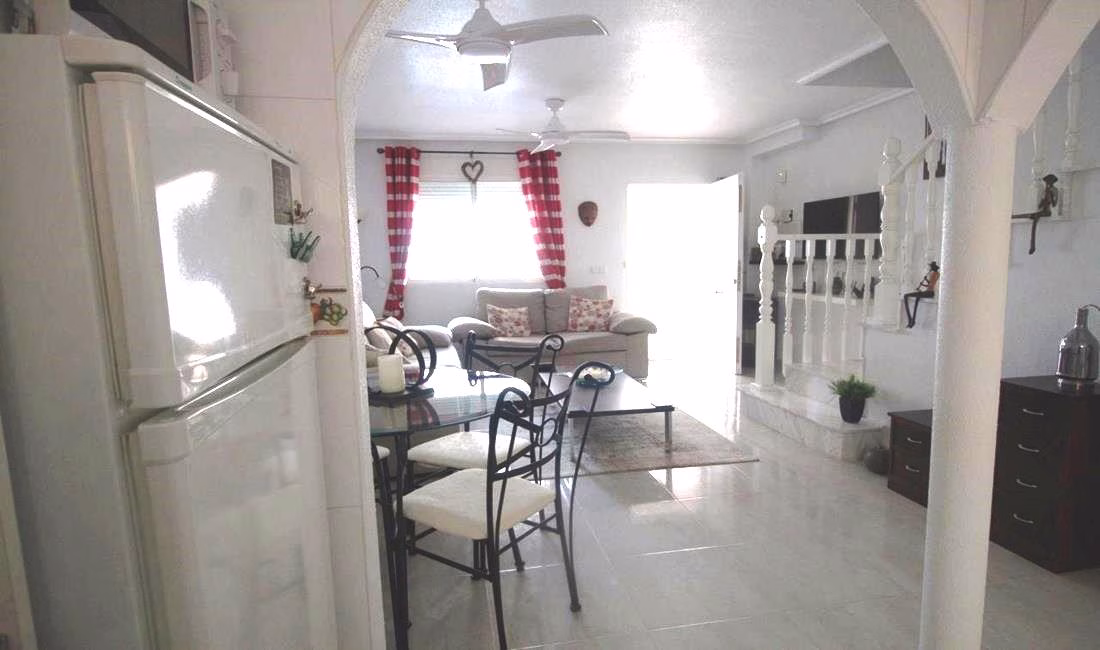 Ref: WV2623 — LA FLORIDA (Orihuela Costa) – 3 Bedrooms Town-House with comm. Pool, Terrace and Garage. | White Villas in Spain WhiteVillasInSpain09 35