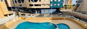 1 Bedroom Apartment on 2nd Floor with Lift, comm. Pool, Sea Views Terrace, Storage, 300m to the Beach - LA MATA