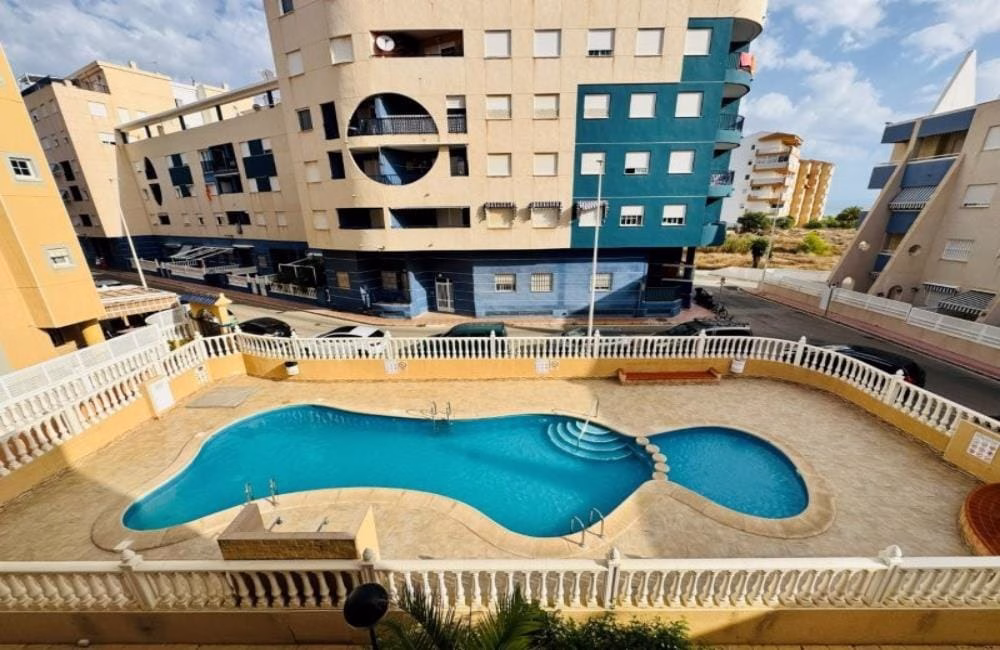 Index | White Villas in Spain 1 Bedroom Apartment on 2nd Floor with Lift, comm. Pool, Sea Views Terrace, Storage, 300m to the Beach - LA MATA