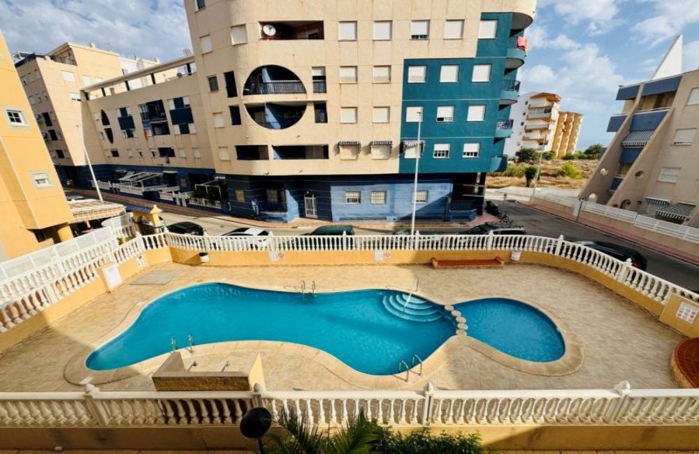 Index | White Villas in Spain 1 Bedroom Apartment on 2nd Floor with Lift, comm. Pool, Sea Views Terrace, Storage, 300m to the Beach - LA MATA