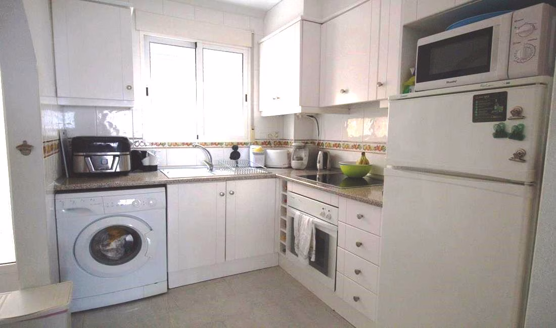 Ref: WV2623 — LA FLORIDA (Orihuela Costa) – 3 Bedrooms Town-House with comm. Pool, Terrace and Garage. | White Villas in Spain WhiteVillasInSpain11 34
